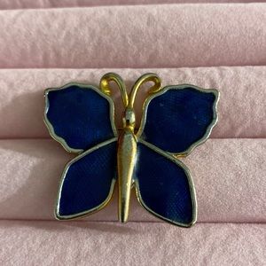 Butterfly brooch